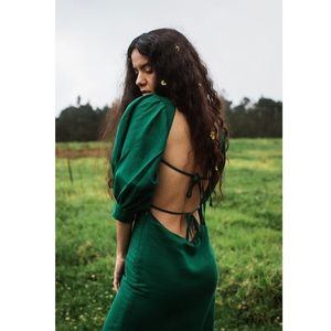 OLETTE Siempre Verde Dress